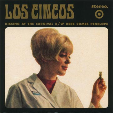 LOS CINCOS "Kissing At The Carnival" 7" EP (SFTRI)